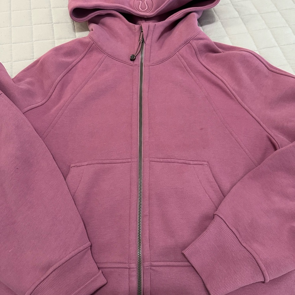 Lululemon Scuba Full Zip-Up (Rose)